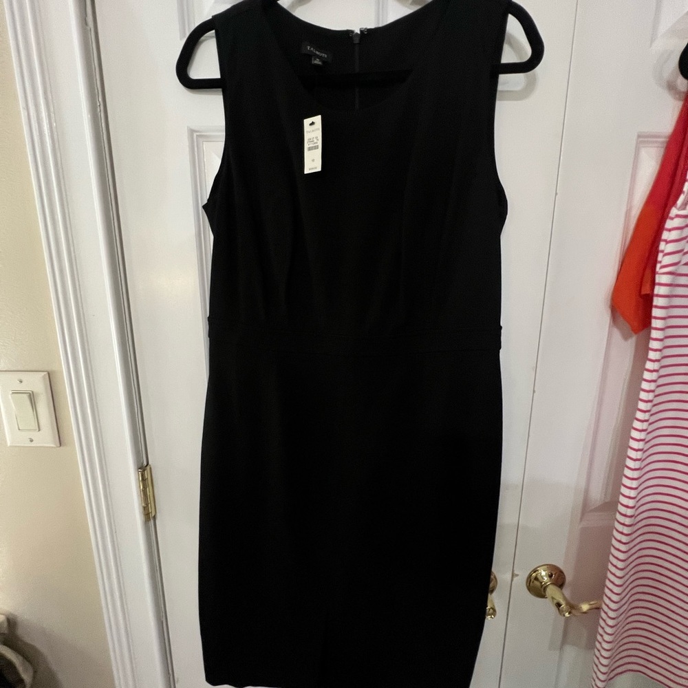 Talbots NWT black dress. Size 10